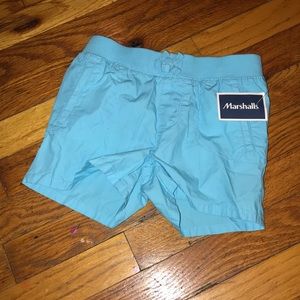 Blue shorts